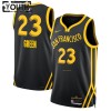 Dres Golden State Warriors Draymond Green Nike 2023-24 City Edition Crno Swingman - Dječji